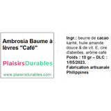 Baumes à lèvres Ambrosia - Premium Brillant à lèvres from PlaisirsDurables - Just $7.00! Shop now at PlaisirsDurables